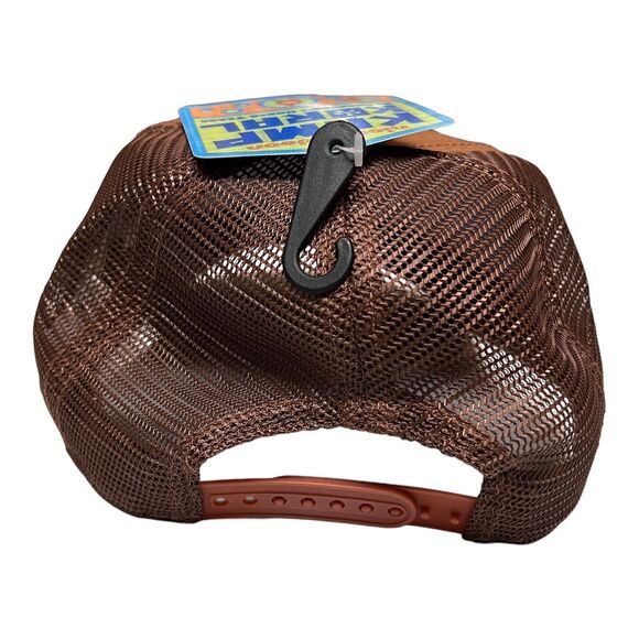 SpongeBob Square Pants Hat Mens Brown SnapBack - Dad - Kamp Rope Camp Novelty - Picture 3 of 9